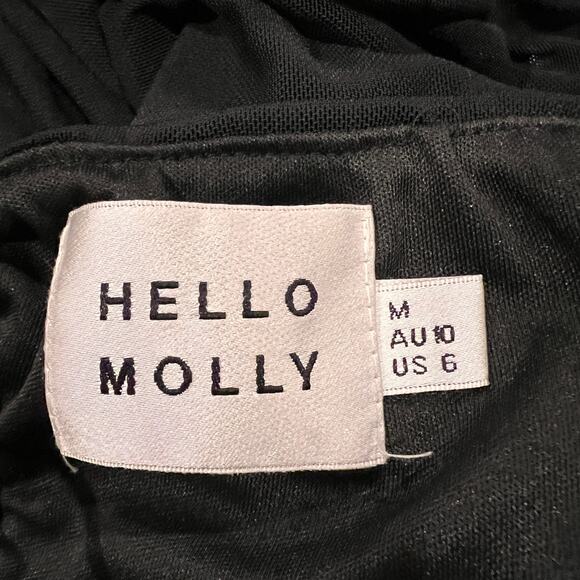 Hello Molly Little Black Dress Size Medium - Picture 6 of 7